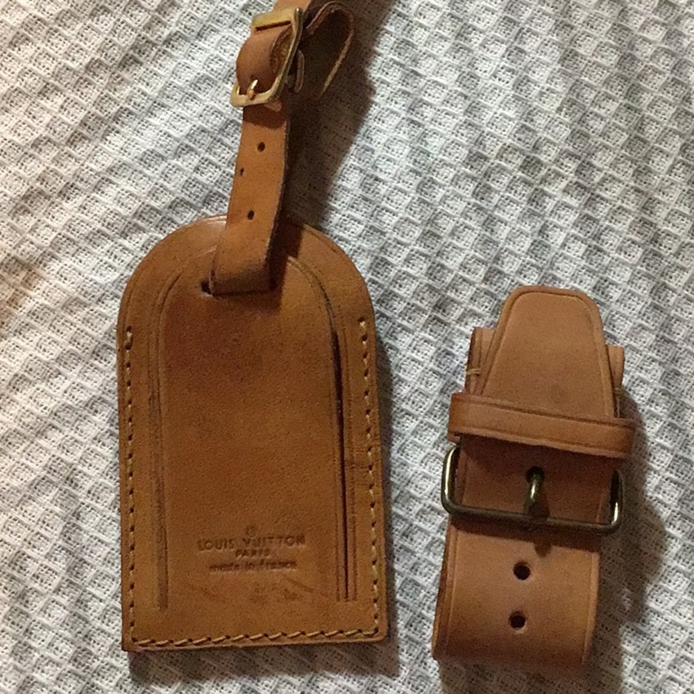 Louis Vuitton Brown Luggage and Travel Bag Accessories